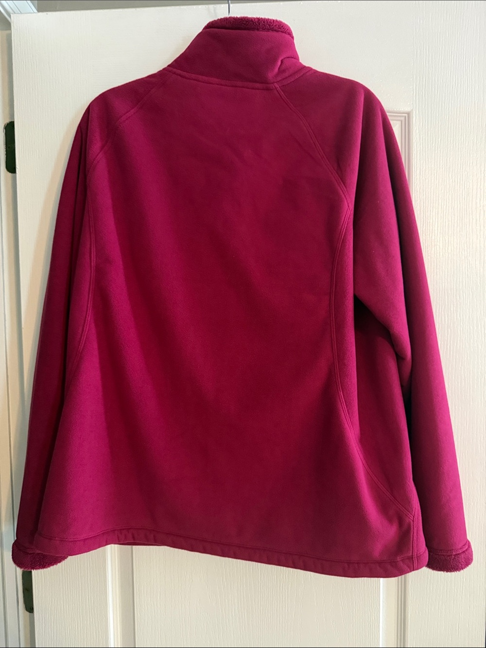 The North Face Teddy Fleece Jacket - Raspberry - Picture 3 of 5